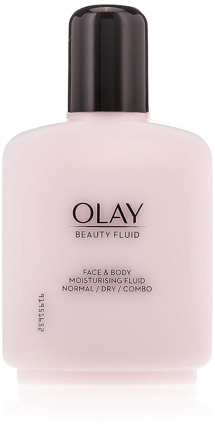 Olay Classics Beauty Fluid Daily Moisturizer for Radiant, Hydrated Skin, 100ml Liquid