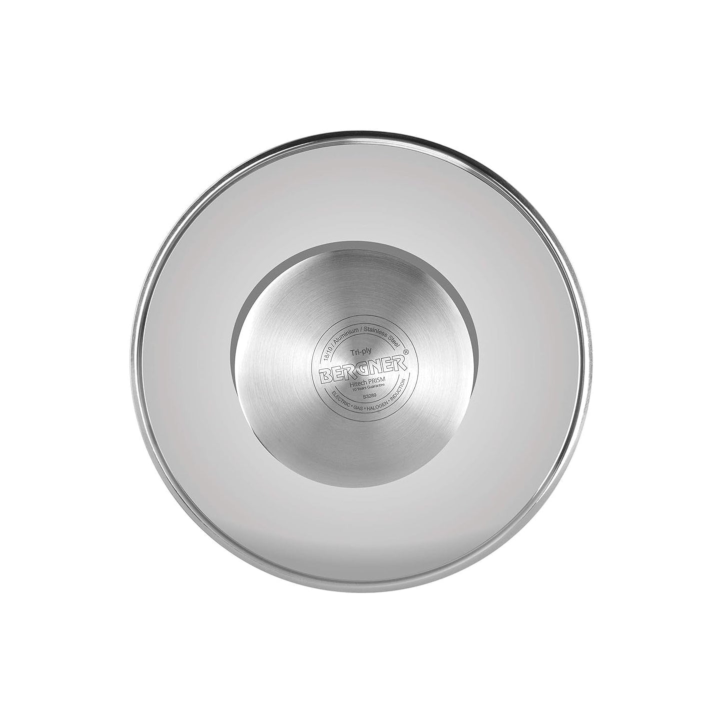 Hitech Tri-Ply Stainless Steel Non-Stick Tasra, Induction Bottom, PFOA-Free Cookware