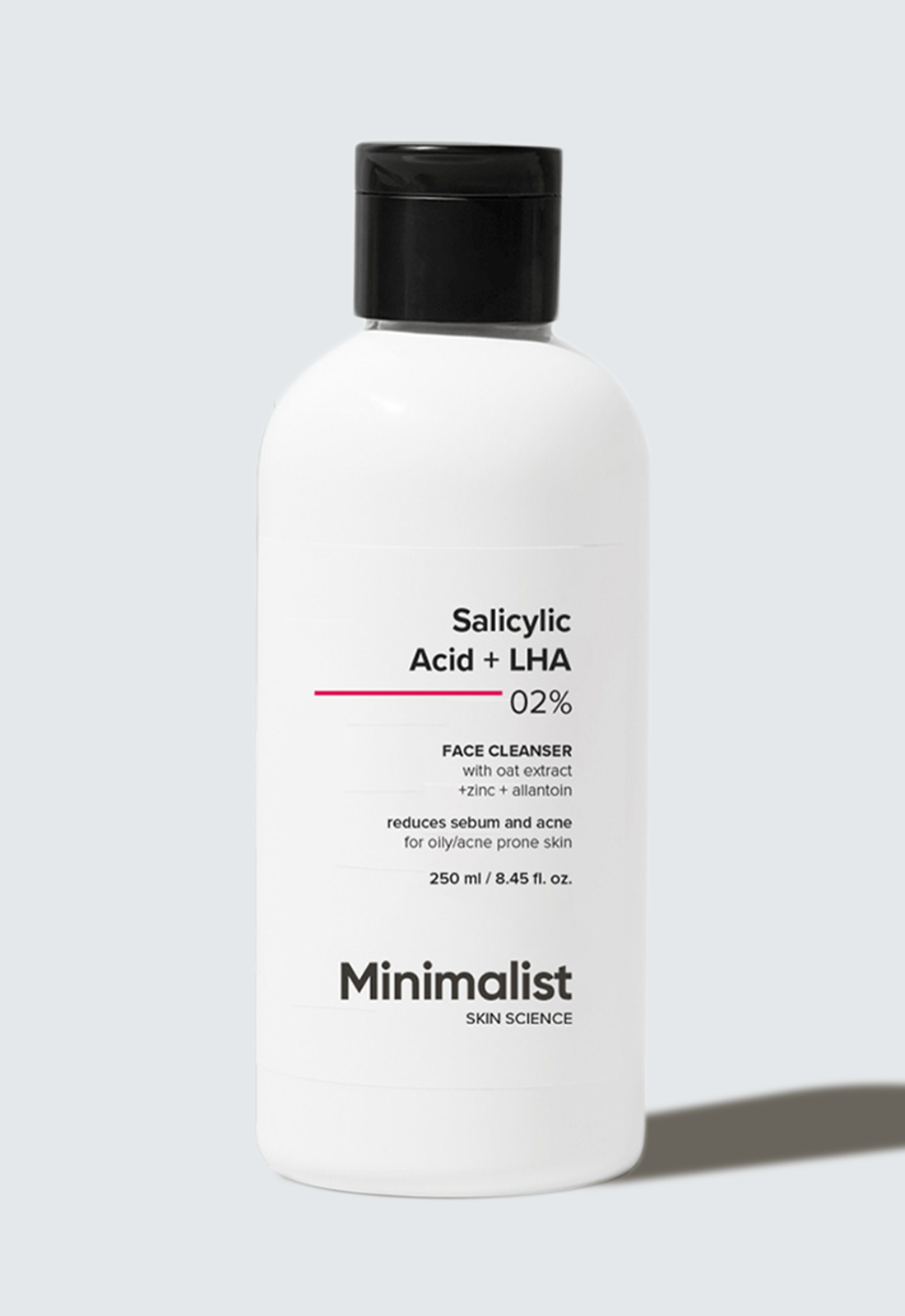 Minimalist Salicylic Acid LHA 2% Oil Control Acne Face Cleanser