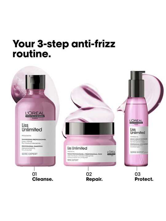 L'Oréal Professionnel Liss Unlimited Frizz Control Leave-In Hair Serum 125ml