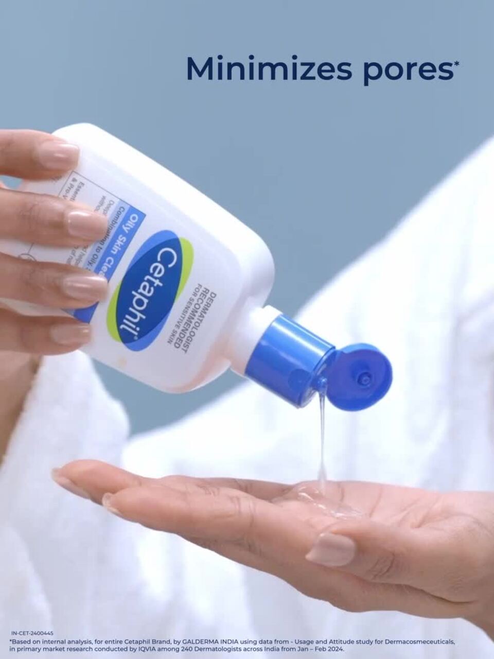 Cetaphil Oily Skin Cleanser with Vitamin B5: Gentle Daily Face Wash, 125ml