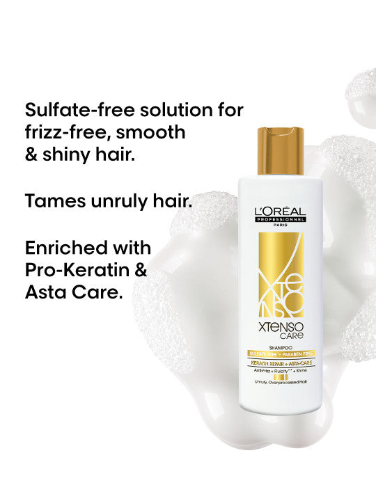 L'Oréal Professionnel Xtenso Care Sulfate-Free Frizz-Control Shiny Hair Shampoo 250ml