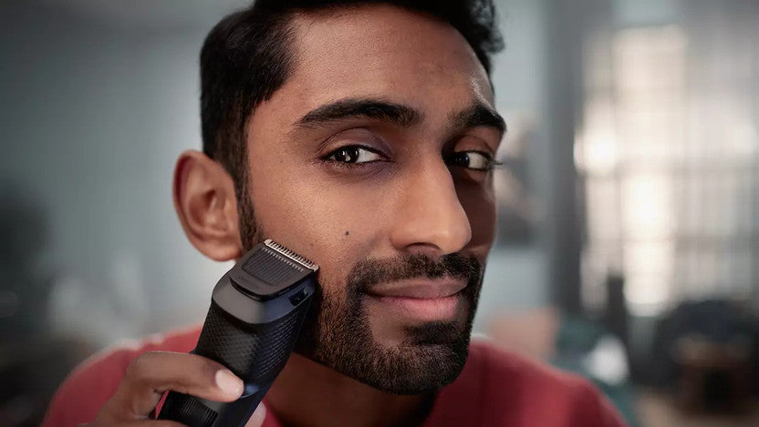 Philips BT3435/15 Cordless Men's Beard Trimmer with Titanium Blades Blue
