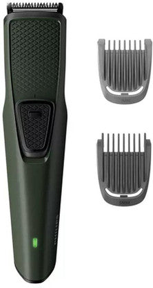 Philips BT1230/18 Cordless Rechargeable Beard Trimmer for Men Green