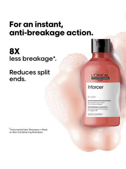 L'Oréal Professionnel Inforcer Strengthening Shampoo with Biotin, 300ml