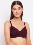 Enamor Non-Padded Wirefree High Coverage Stretch Cotton Everyday Bra A042