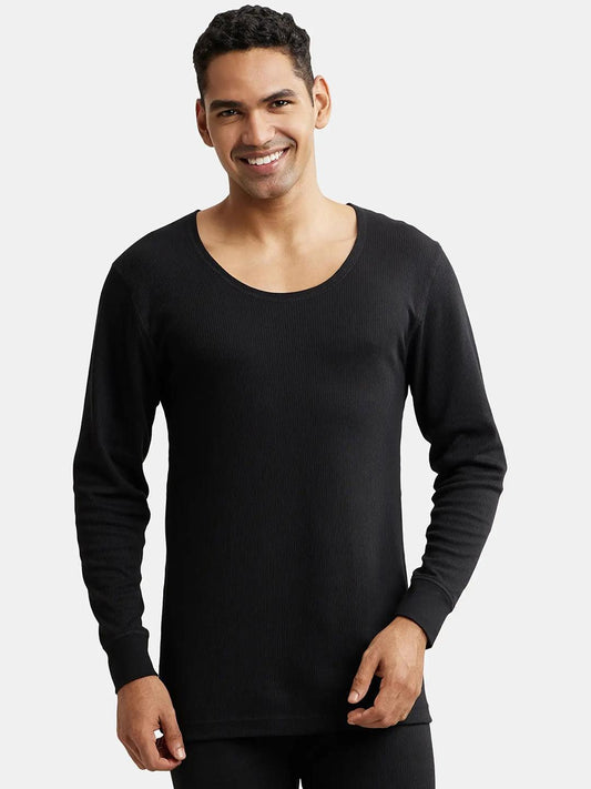 Jockey Men's Super Combed Cotton Thermal Undershirt with Stay Warm Tech