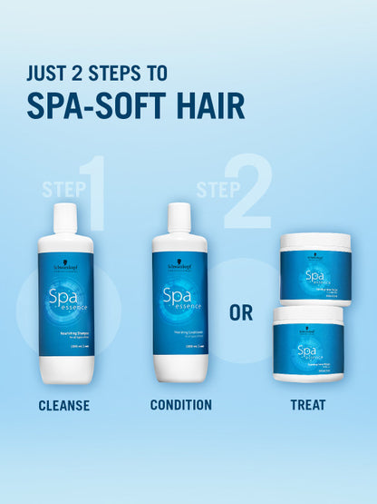 Schwarzkopf Professional Spa Essence Nourishing Shampoo for Damaged Hair 1L
