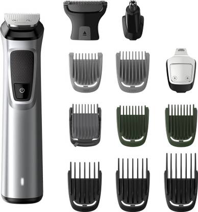 Philips MG7715/65 Cordless Multigroom Trimmer with 120 Minute Battery Runtime