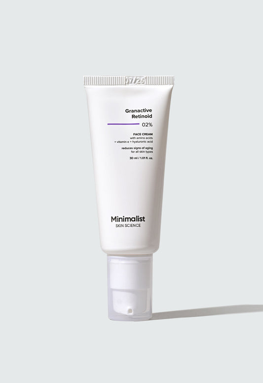 Minimalist Granactive Retinoid 2% Anti-Aging Night Cream for Wrinkles