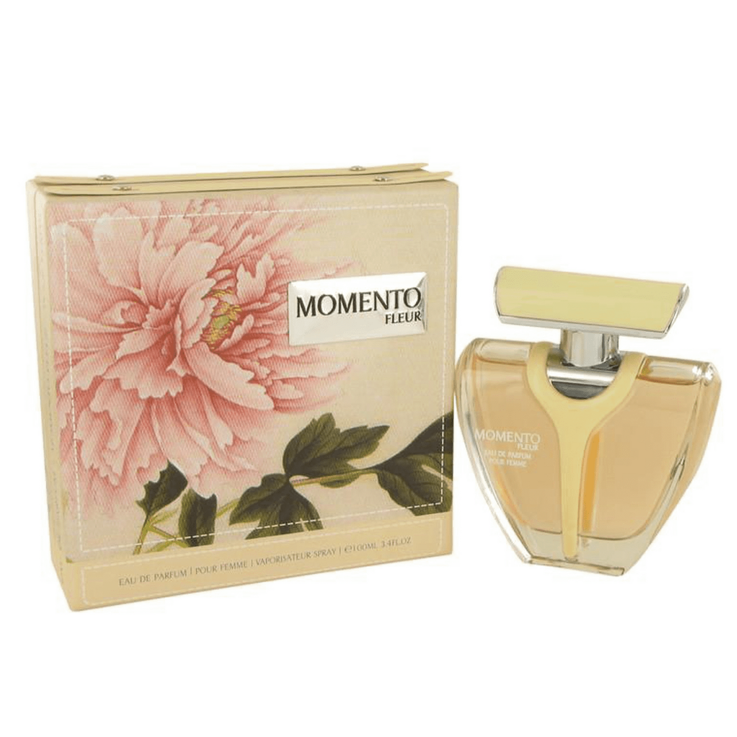Armaf Momento Fleur Women's Perfume 100ML: Fresh Floral Elegance, Peach & Vanilla