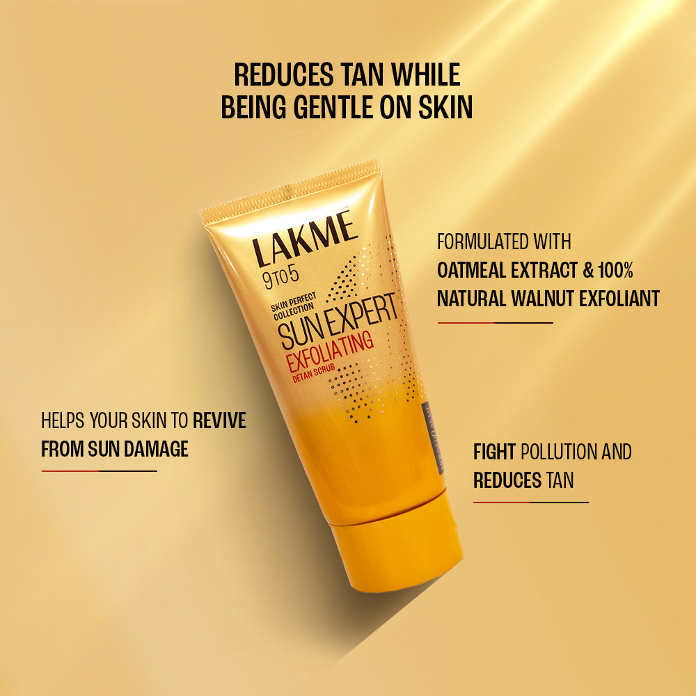 Lakmē Sun Expert De-Tan Face Scrub and Mask with Oatmeal