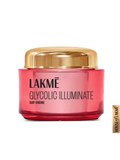 Lakme Glycolic Illuminate Day Cream for Radiant, Even Tone Skin, 50g