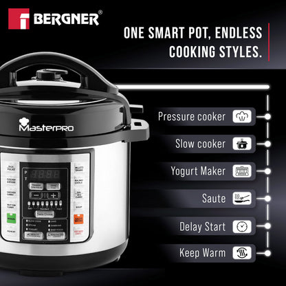 MasterPro by Bergner 3L Stainless Steel Multicook Health Pot