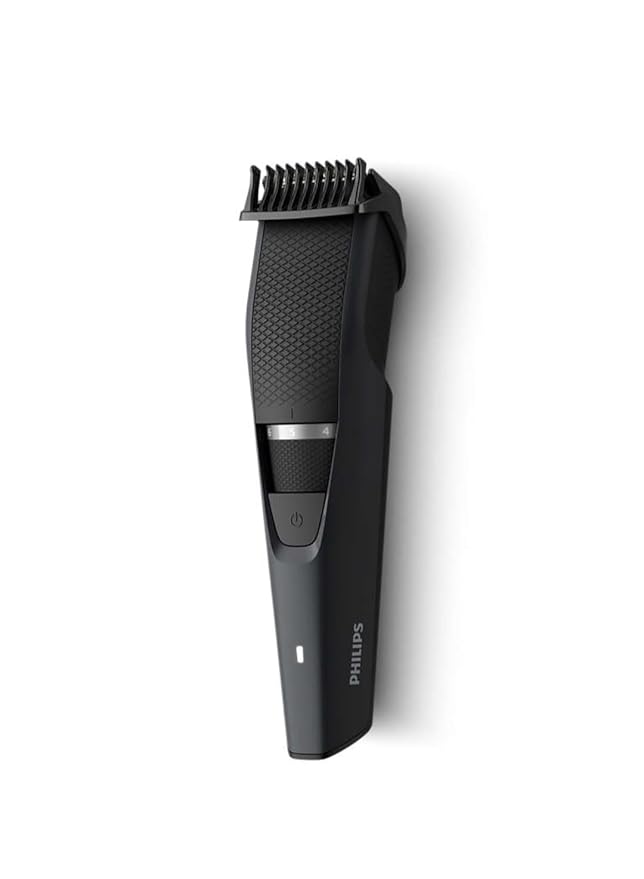 Philips 3000 Series Cordless Beard Trimmer with Self-Sharpening Blades