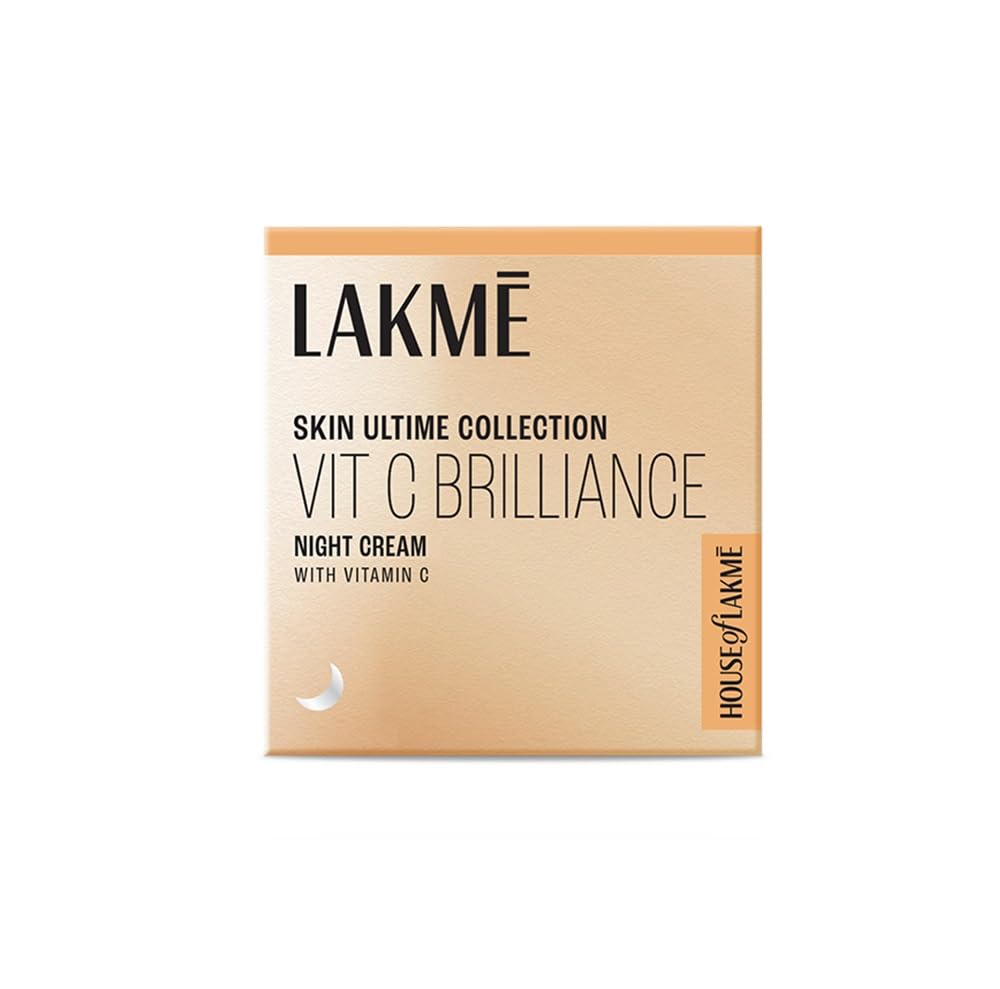 Lakme Vitamin C Brilliance Night Cream for Healthy Glowing Skin