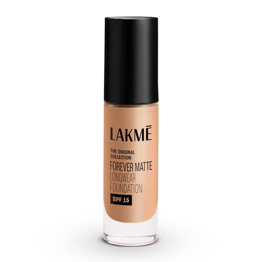 Lakme Forever Matte Longwear Foundation SPF 15 Niacinamide Radiant Long-Lasting Finish