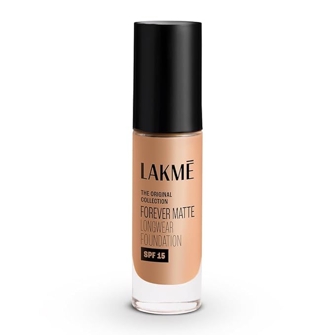 Lakme Forever Matte Longwear Foundation SPF 15 Niacinamide Radiant Long-Lasting Finish