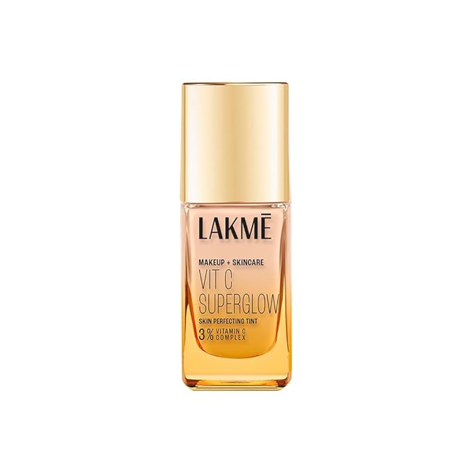 Lakme Vitamin C Superglow Skin Perfecting Tint: Hydrating, Brightening, Air-Light Formula