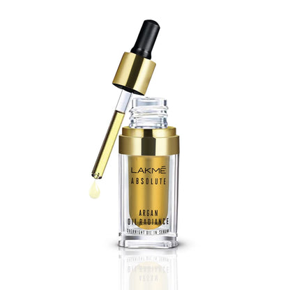 Lakme Absolute Argan Oil Radiance Overnight Serum for Glowing Skin 15ml