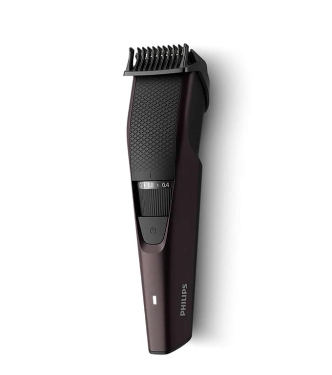Philips 3000 Series Beard Trimmer with Titanium Blades and PowerAdapt