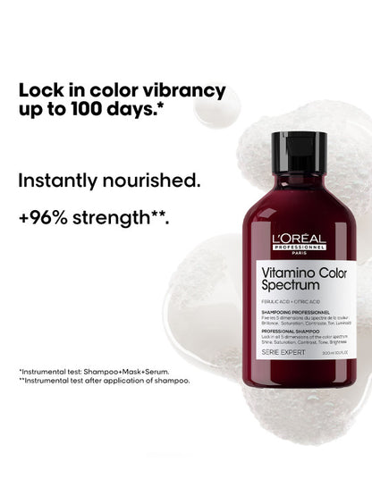 L'Oréal Professionnel Vitamino Color Shampoo for Vibrant Color-Treated Hair, 300ml