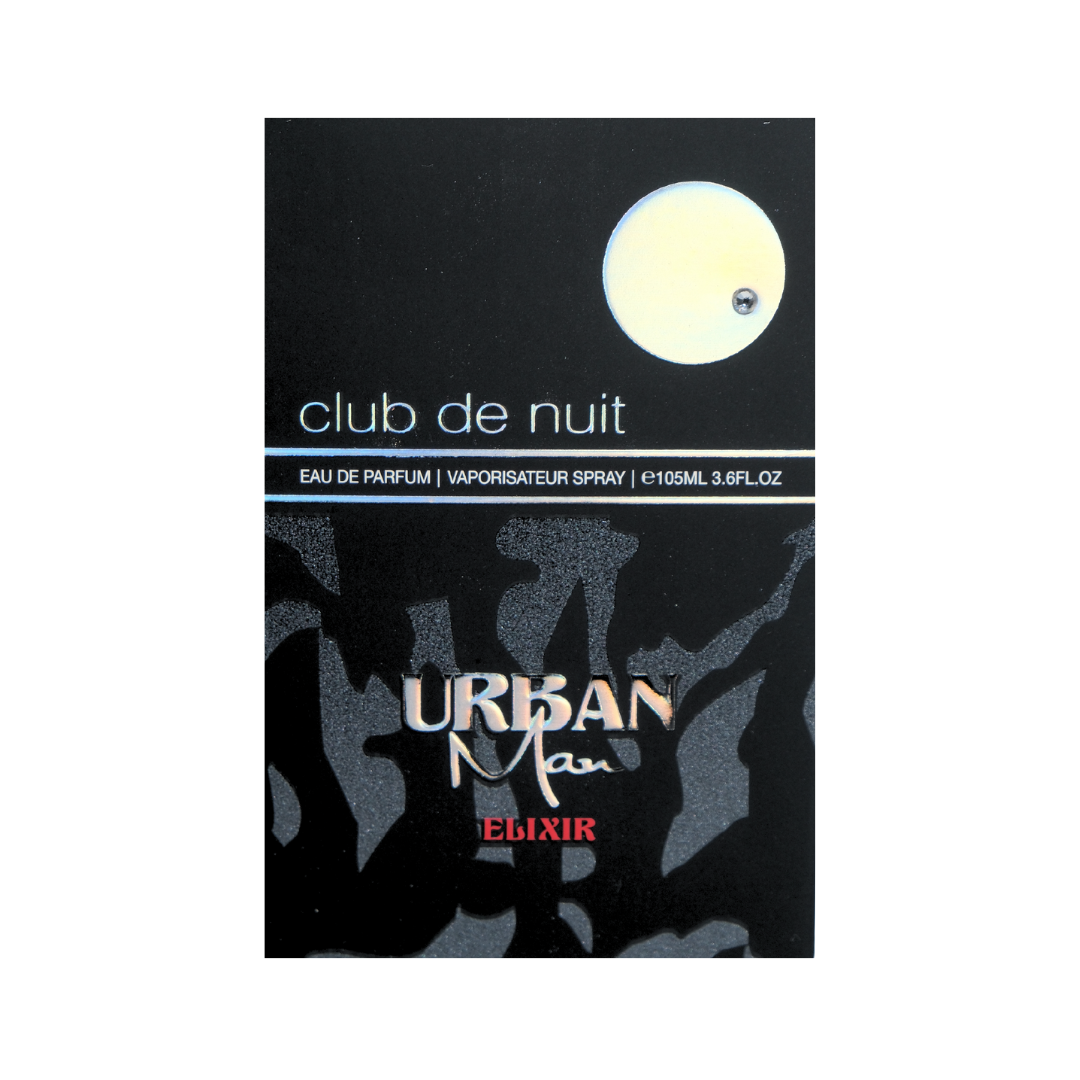 Armaf Club de Nuit Urban Man Elixir EDP 105ml Bold Masculine Fragrance