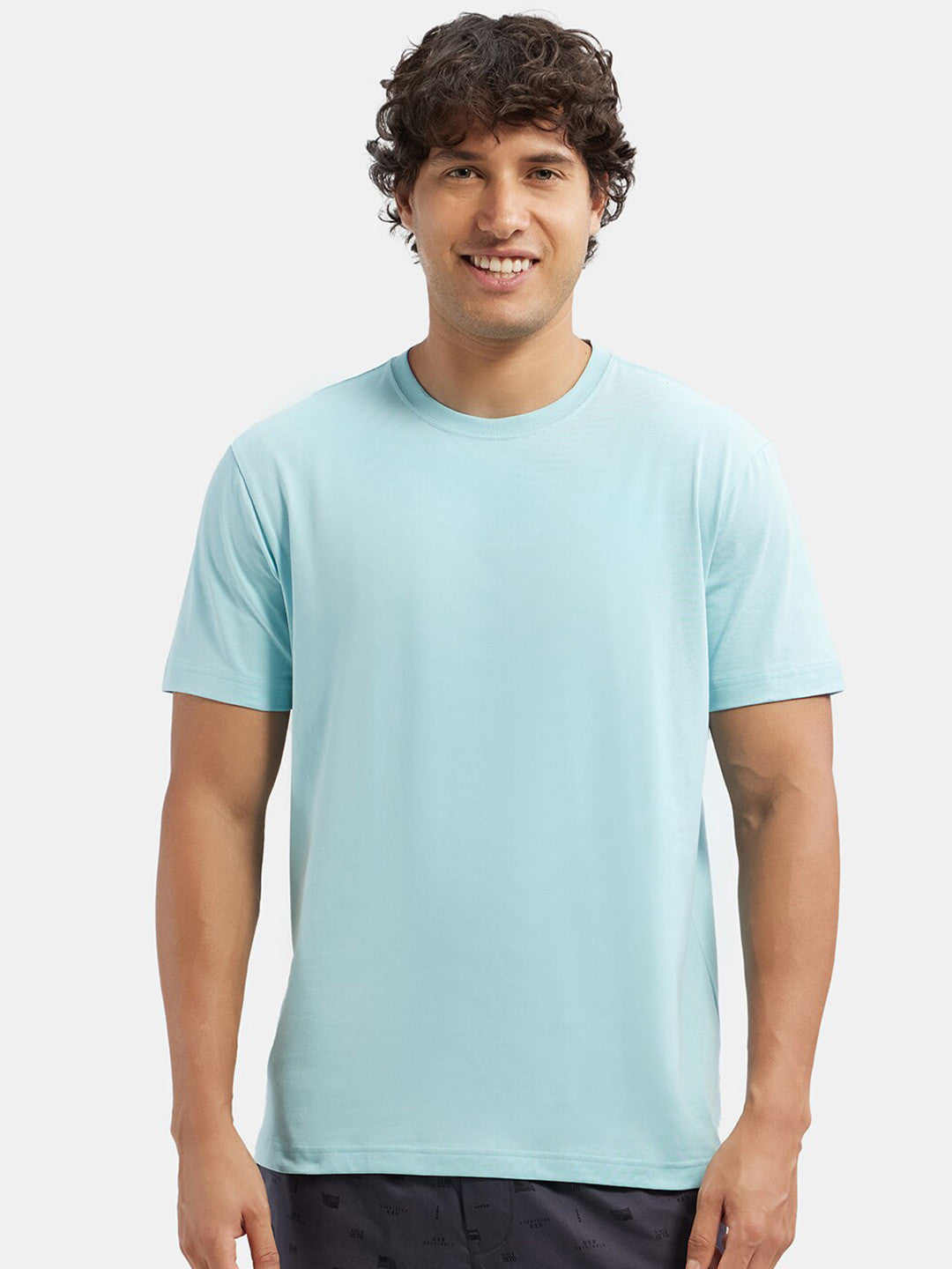 Jockey Men's Super Combed Cotton Rich Round Neck Half Sleeve T-Shirt 2714