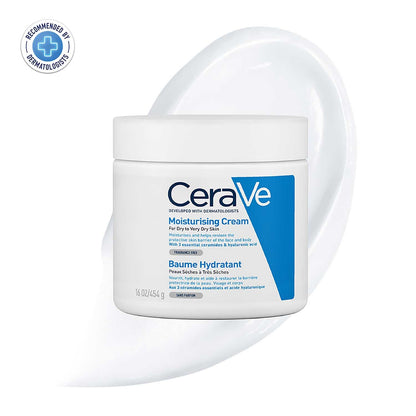 CeraVe Moisturizing Cream for Dry Skin with Hyaluronic Acid 16oz