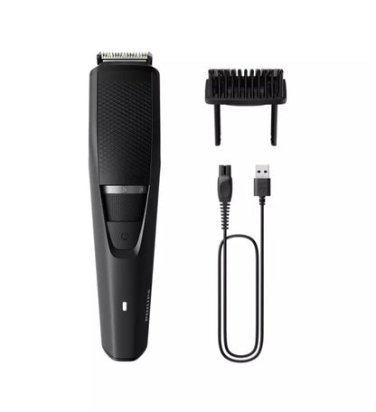 Philips 3000 Series Cordless Beard Trimmer with Self-Sharpening Blades