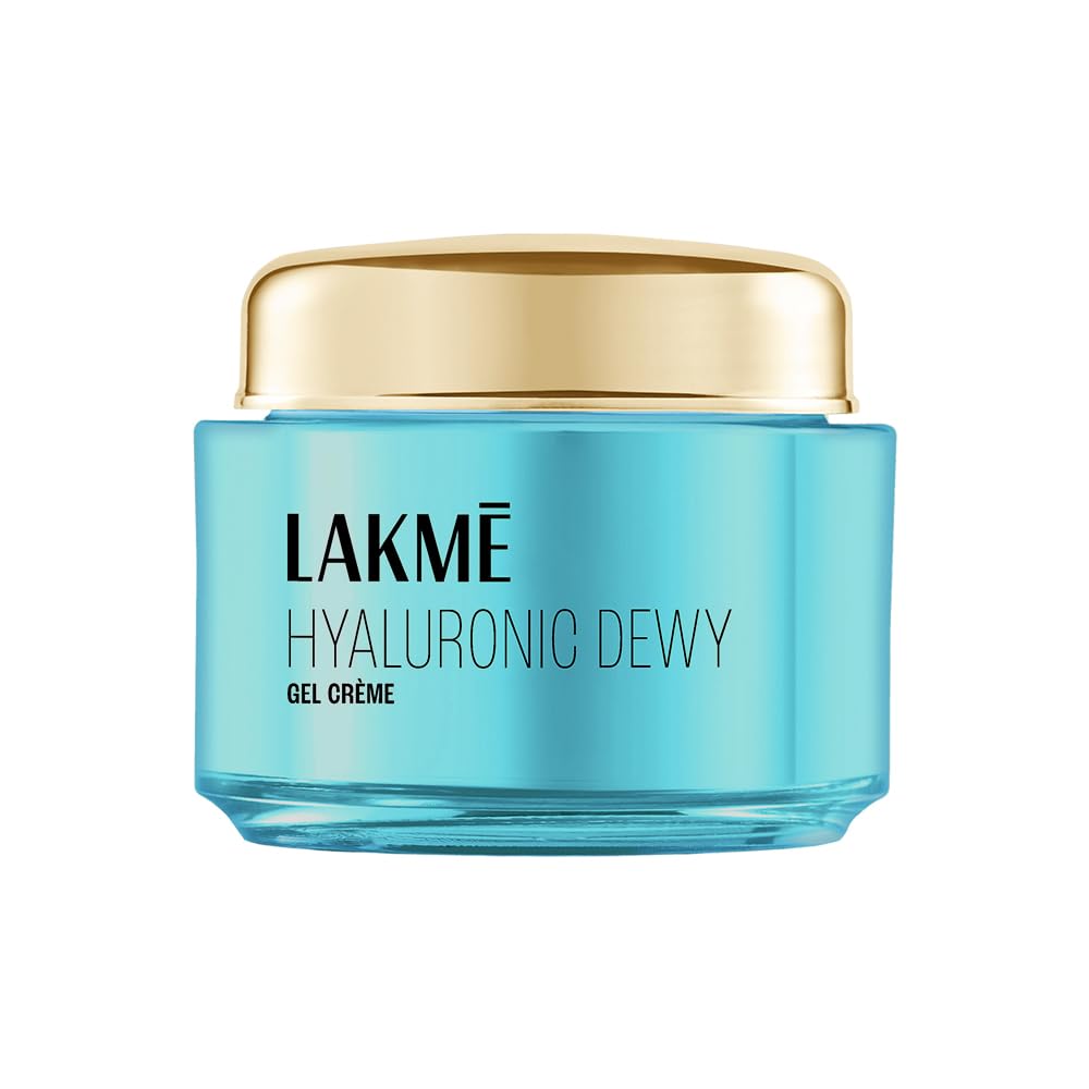 Lakme Hyaluronic Acid Dewy Gel Creme: 72-Hour Hydration for Plump Skin
