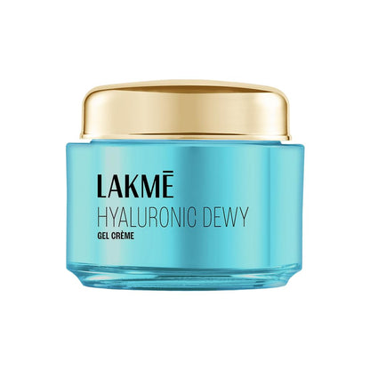 Lakme Hyaluronic Acid Dewy Gel Creme: 72-Hour Hydration for Plump Skin