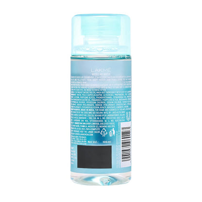 LAKMÉ Hydrating Soothing Micellar Cleansing Water for Gentle Makeup Removal 100ml