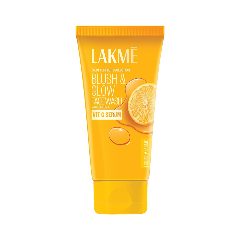 Lakmé Blush and Glow Brightening Lemon Face Wash with Vitamin C