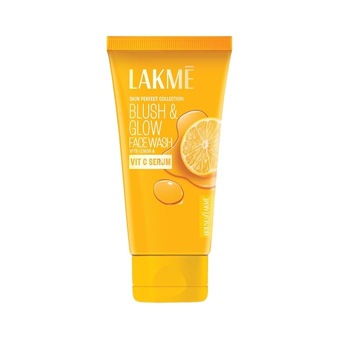 Lakmé Blush and Glow Brightening Lemon Face Wash with Vitamin C