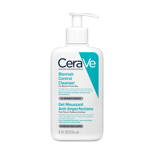 CeraVe Blemish Control Cleanser with 2% Salicylic Acid and Niacinamide