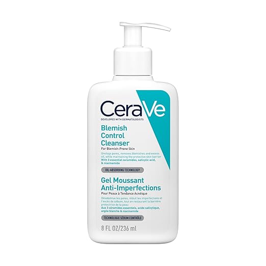 CeraVe Blemish Control Cleanser with 2% Salicylic Acid and Niacinamide