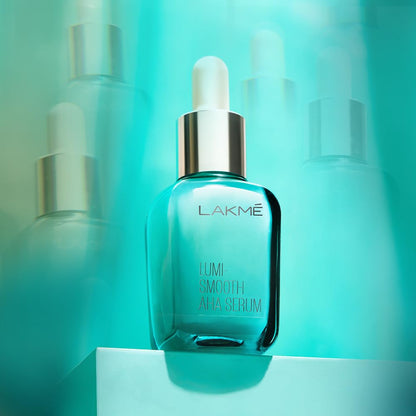 Lakme Lumi Smooth Serum: 8% AHA BHA PHA Complex for Luminous, Even Skin Texture
