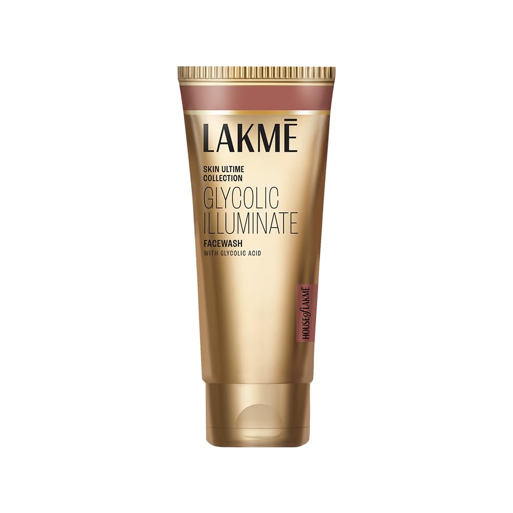 Lakmé Glycolic Illuminate Face Wash with Glycolic Acid for Glowing Skin