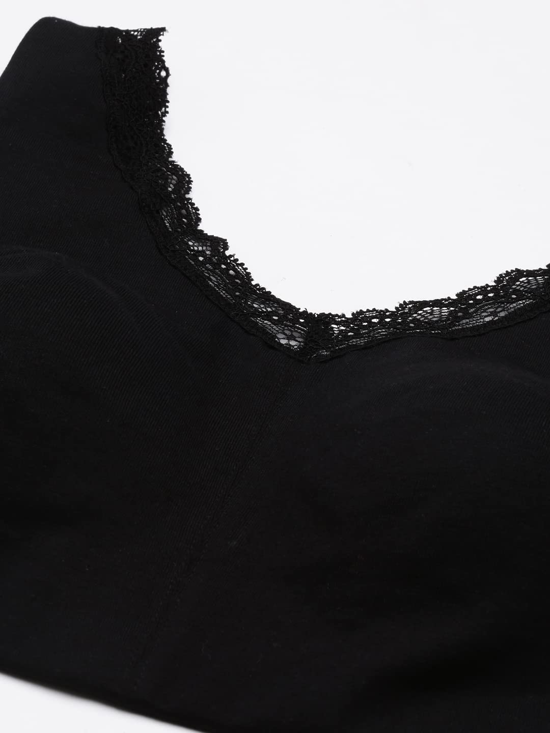 Enamor Women's Nylon Blend Side Shaper Padded Wirefree Full-Coverage Bralette