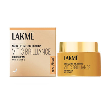 Lakme Vitamin C Brilliance Night Cream for Healthy Glowing Skin