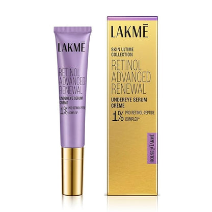 Lakme Retinol Advanced Renewal Under Eye Crème: Brighten, Tighten, Reduce Fine Lines
