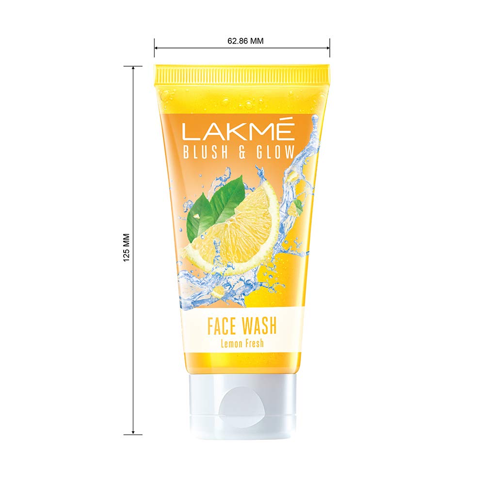 Lakmé Blush & Glow Lemon Freshness Brightening Gel Face Wash