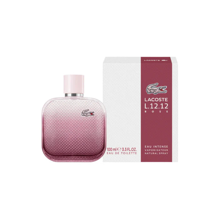 Lacoste L.12.12 Rose Eau Intense Women EDT Floral Fragrance 50ml