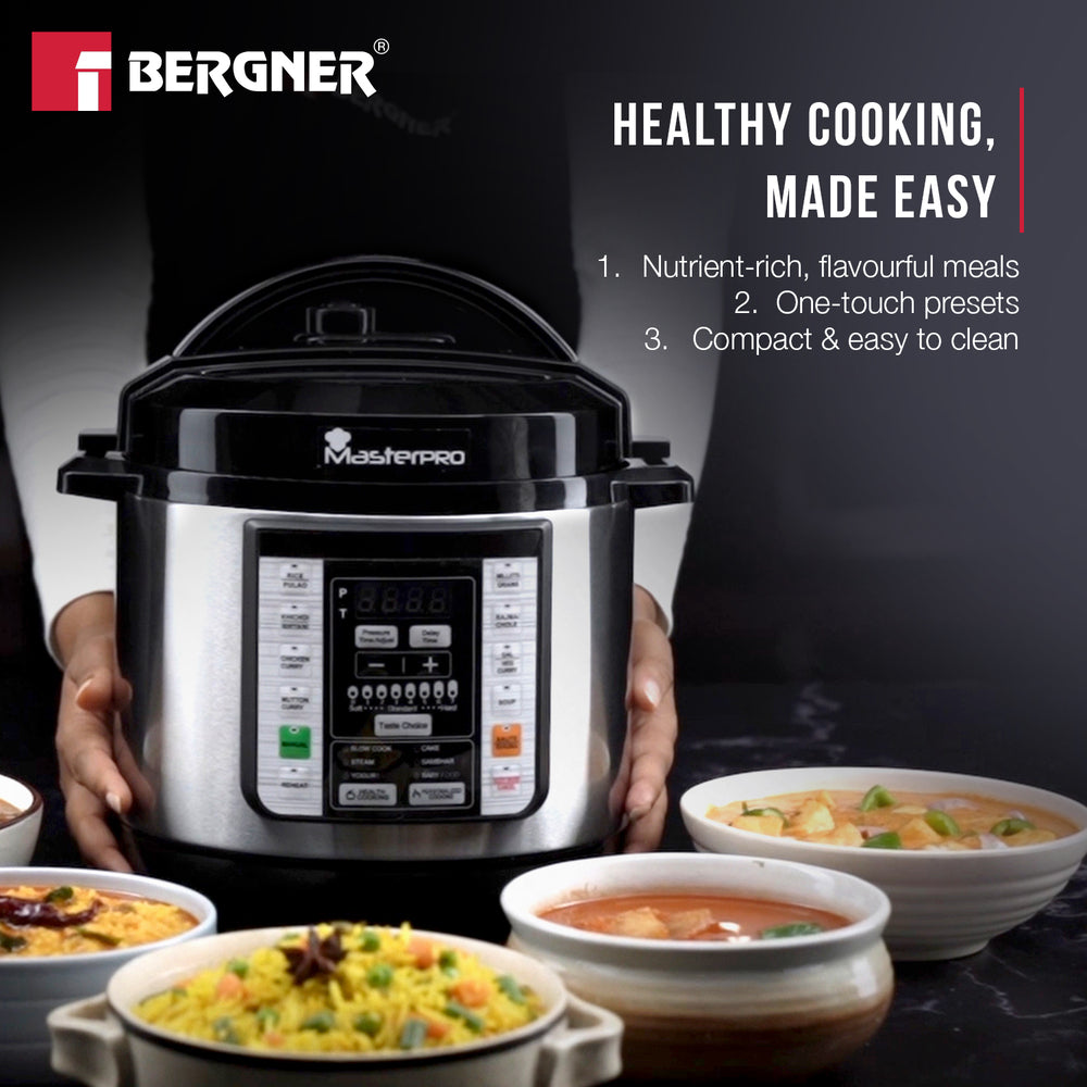 MasterPro by Bergner 3L Stainless Steel Multicook Health Pot