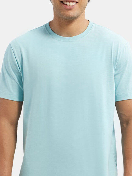 Jockey Men's Super Combed Cotton Rich Round Neck Half Sleeve T-Shirt 2714