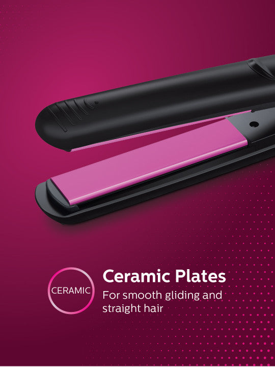 Philips HP8302 Selfie SilkPro Care Hair Straightener with Ceramic Plates