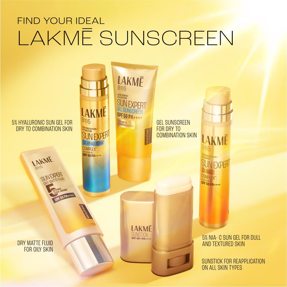 Lakmē Sun Expert SPF 50 Ultra Matte Lotion with Niacinamide and Cucumber