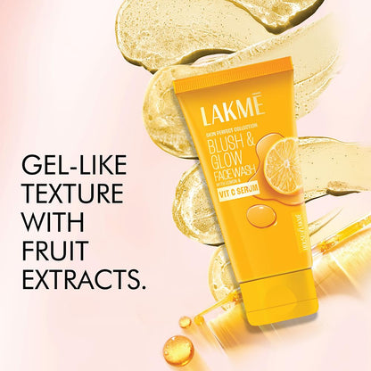 Lakmé Blush and Glow Brightening Lemon Face Wash with Vitamin C