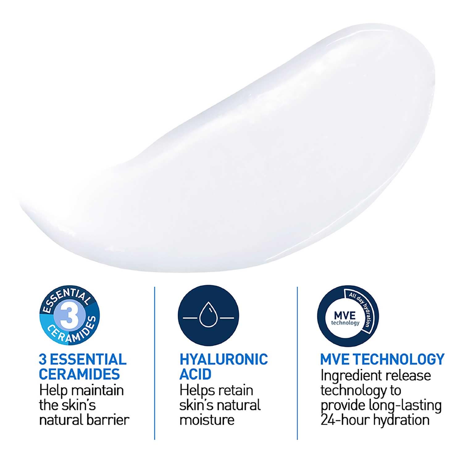 CeraVe Daily Moisturising Lotion with Ceramides and Hyaluronic Acid 16oz
